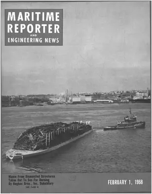 Maritime Reporter cover, February 1968