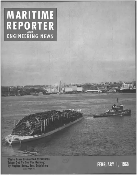 Cover of Maritime Reporter, February 1968