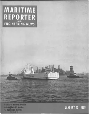 Maritime Reporter cover, January 15, 1969