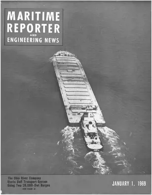 Maritime Reporter cover, January 1969