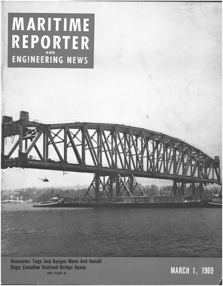 Cover of Maritime Reporter, March 1969