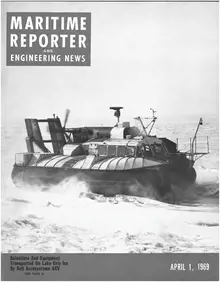Maritime Reporter cover, April 1969