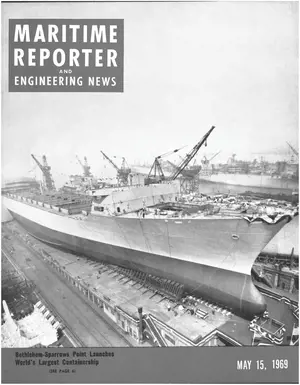 Maritime Reporter cover, May 15, 1969