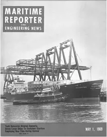 Maritime Reporter cover, May 1969
