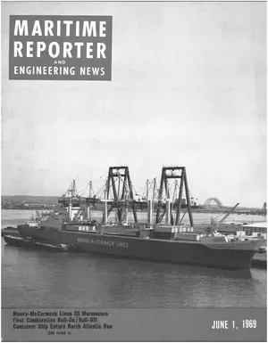 Maritime Reporter cover, June 1969