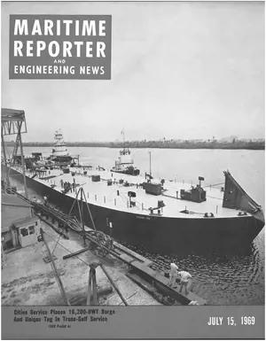 Maritime Reporter cover, July 15, 1969