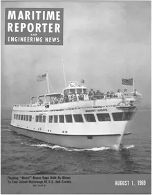 Maritime Reporter cover, August 1969