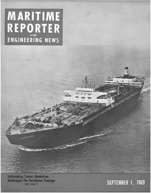 Maritime Reporter cover, September 1969