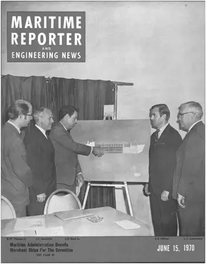 Maritime Reporter cover, June 15, 1970