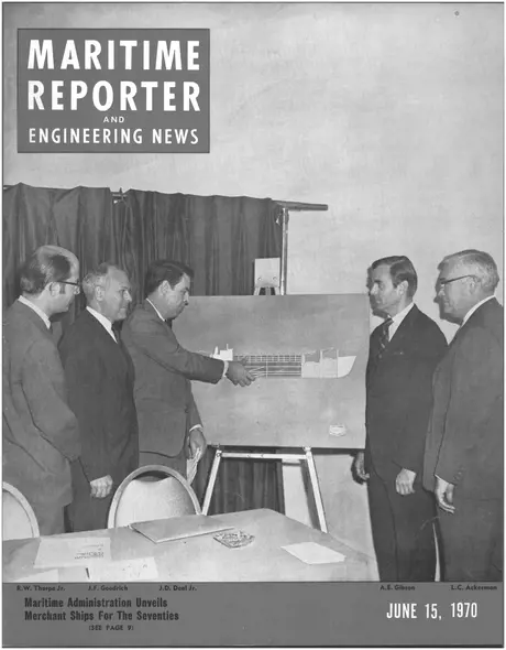Cover of Maritime Reporter, June 15, 1970