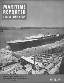 Maritime Reporter cover, May 15, 1971