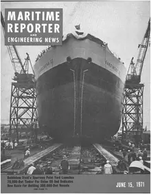 Maritime Reporter cover, June 15, 1971