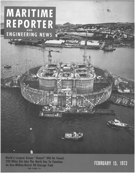 Cover of Maritime Reporter, February 15, 1973