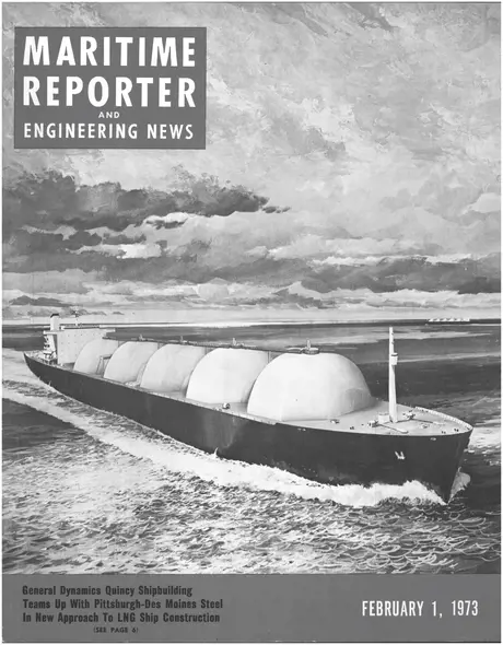 Cover of Maritime Reporter, February 1973