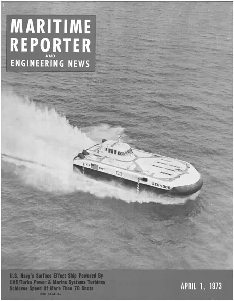 Cover of Maritime Reporter, April 1973