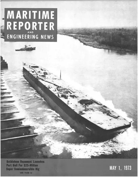 Cover of Maritime Reporter, May 1973