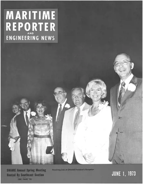 Cover of Maritime Reporter, June 1973