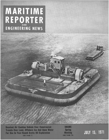 Cover of Maritime Reporter, July 15, 1973