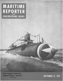 Maritime Reporter cover, September 15, 1973