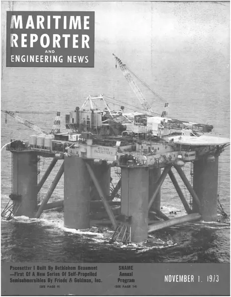 Cover of Maritime Reporter, November 1973