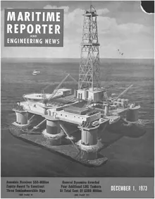 Maritime Reporter cover, December 1973