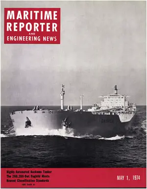 Maritime Reporter cover, May 1974