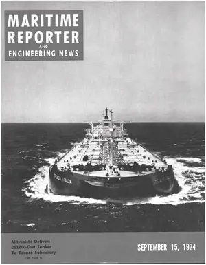 A Maritime Reporter cover from 1974