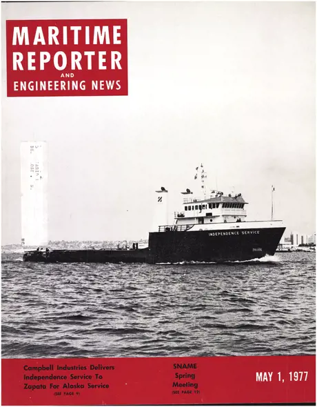 Cover of Maritime Reporter, May 1977