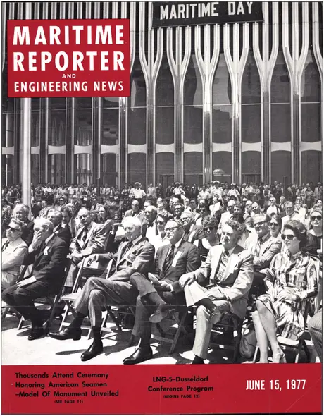 Cover of Maritime Reporter, June 15, 1977