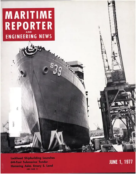 Cover of Maritime Reporter, June 1977