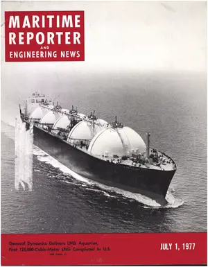 Maritime Reporter cover, July 1977