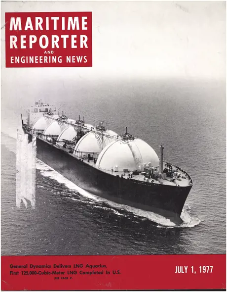 Cover of Maritime Reporter, July 1977