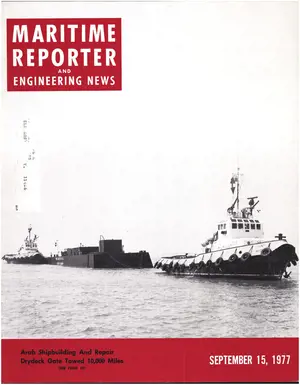 Maritime Reporter cover, September 15, 1977