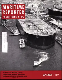 Maritime Reporter cover, September 1977