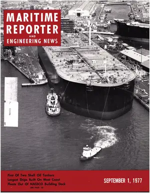 Maritime Reporter cover, September 1977