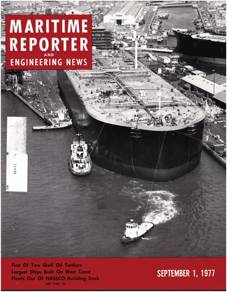 Cover of Maritime Reporter, September 1977