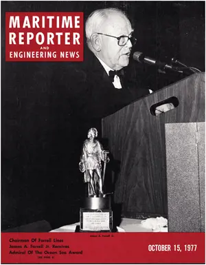 Maritime Reporter cover, October 15, 1977