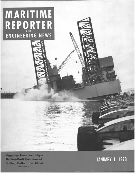 Cover of Maritime Reporter, January 1978