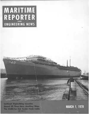Maritime Reporter cover, March 1978