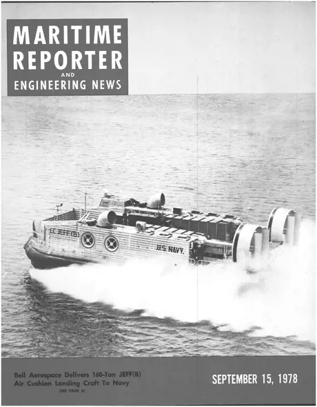 Cover of Maritime Reporter, September 15, 1978