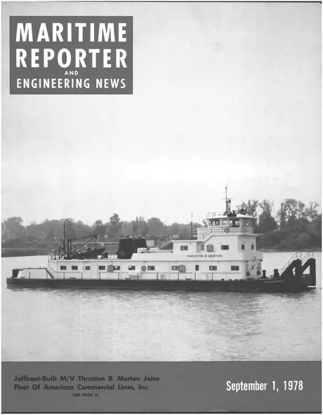 Cover of Maritime Reporter, September 1978