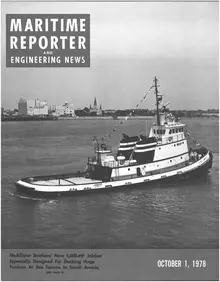 Maritime Reporter cover, October 1978