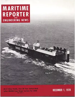 Maritime Reporter cover, December 1978
