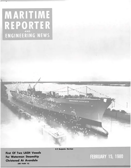 Cover of Maritime Reporter, February 15, 1980