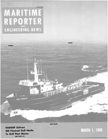 Maritime Reporter cover, March 1980