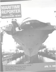 Maritime Reporter cover, April 15, 1980