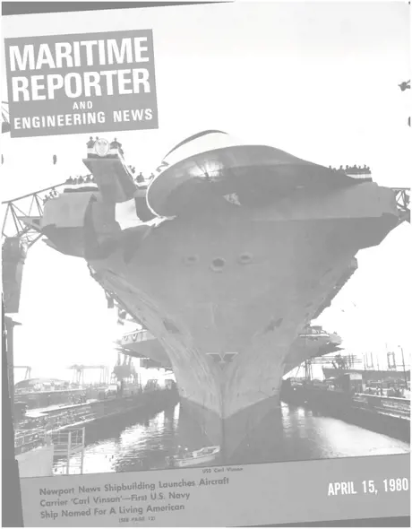 Cover of Maritime Reporter, April 15, 1980