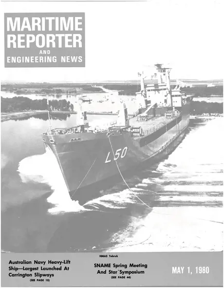 Cover of Maritime Reporter, May 1980