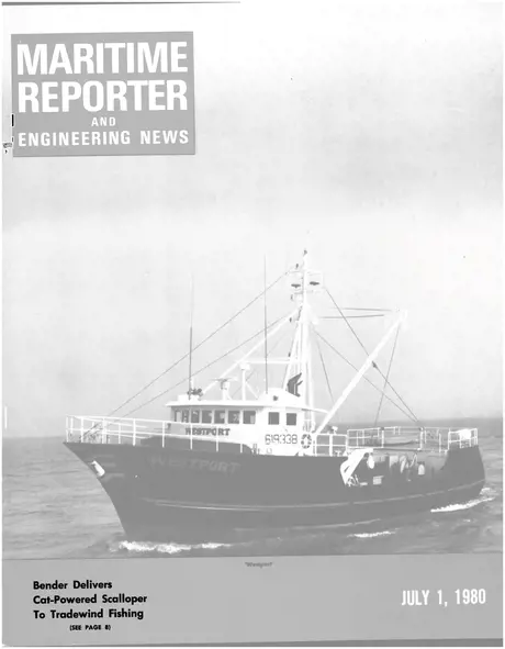 Cover of Maritime Reporter, July 1980