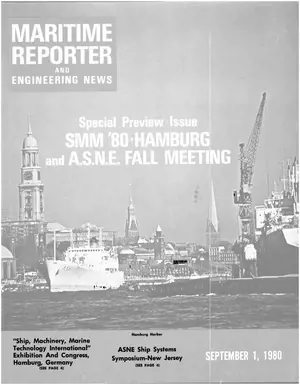 A Maritime Reporter cover from 1980